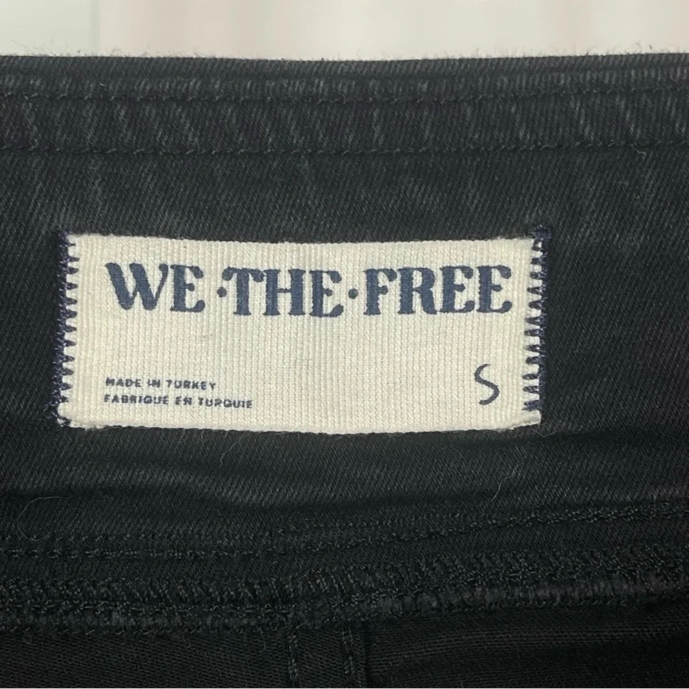 We The Free Small In My Feelings Cropped Slim Flare Jeans Boho Minimalist Retro